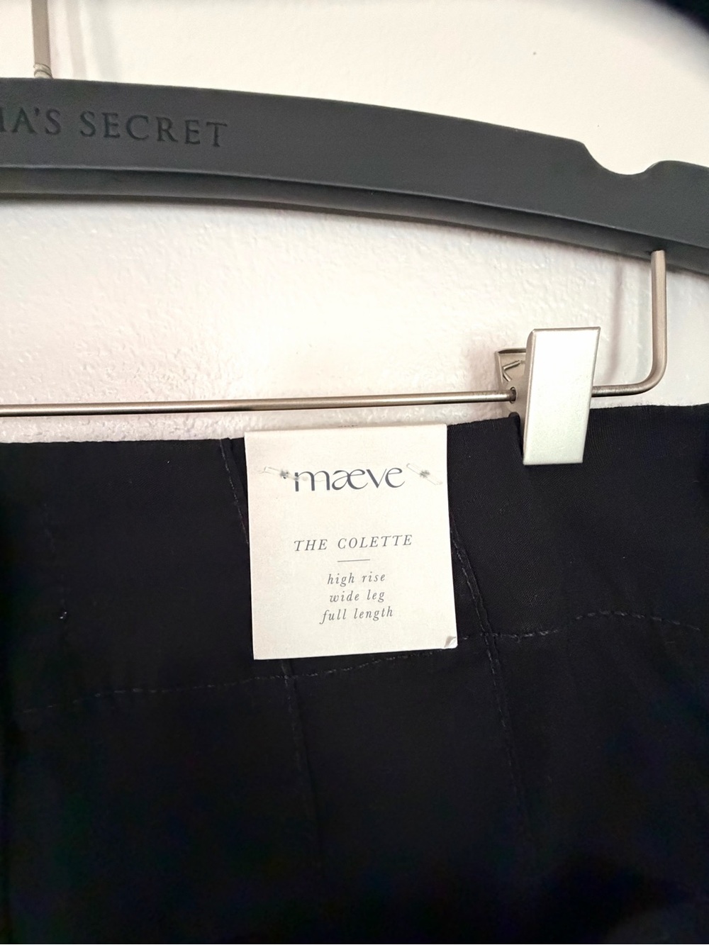 Maeve Black High-Rise Petite Trousers with Contrast Stitch - Picture 9 of 10